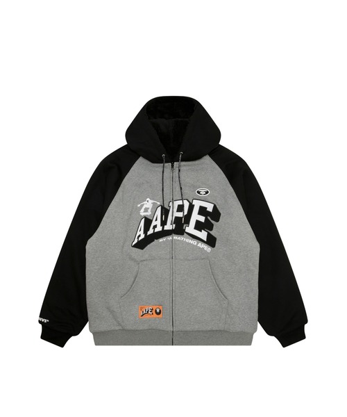 【A BATHING APE】AAPE リバーシブル ジップパーカー AAPE BY A BATHING APE パーカー REVERSIBLE ZIP UP HOODIE