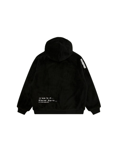 AAPE BY A B ATHING APE ジップアップパーカー AAPE BY *A BATHING APE® ジップアップ パーカー | ブラック