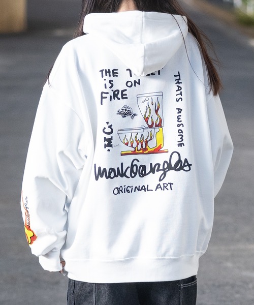 Mark Gonzales パーカー 「ba」JOHN'S CLOSET別注 「MARK