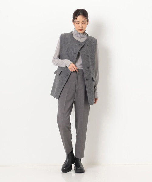 Gabardine K.T（ギャバジンK.T） ベスト ジレ やわらかメルトン