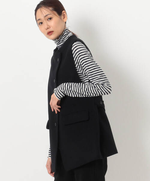 Gabardine K.T（ギャバジンK.T） ベスト ジレ やわらかメルトン