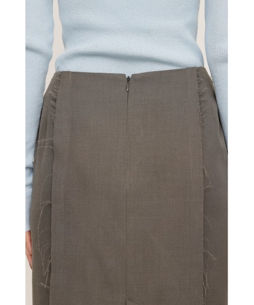 SLY スカート CUT OUT ILINE SK カットアウト アイライン