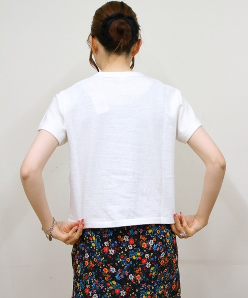 オーシバル ORCIVAL エンブロイダリー ショート スリーブ Tシャツ EMBROIDERY SHORT SLEEVE T-SHIRT #OR-C0418 MIT レディース トップス 半袖 楽天市場】オーシバル エンブロイダリーショートスリーブTシャツ