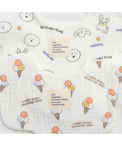 BREEZE（ブリーズ） スタイ よだれかけ ガーゼスタイ : ZOZOTOWN Yahoo