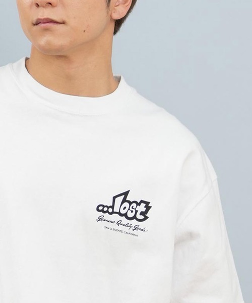 tシャツ lost/ロスト 半袖Tシャツ/半袖Tee ボックスロゴ バンダナ ユニセックス L25S-2102 メンズ レディース | LOST | 10