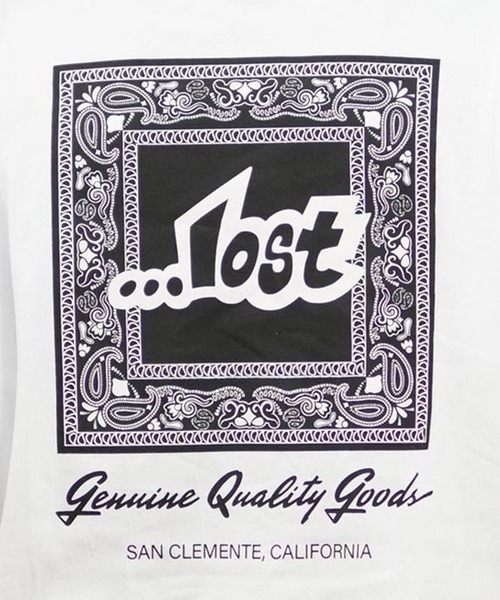 tシャツ lost/ロスト 半袖Tシャツ/半袖Tee ボックスロゴ バンダナ ユニセックス L25S-2102 メンズ レディース | LOST | 11