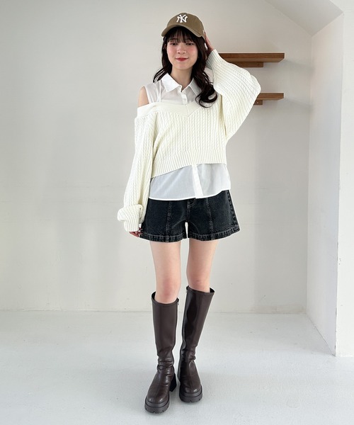 Heather ジーンズ デニム デニムパンツ Denim デザインショート
