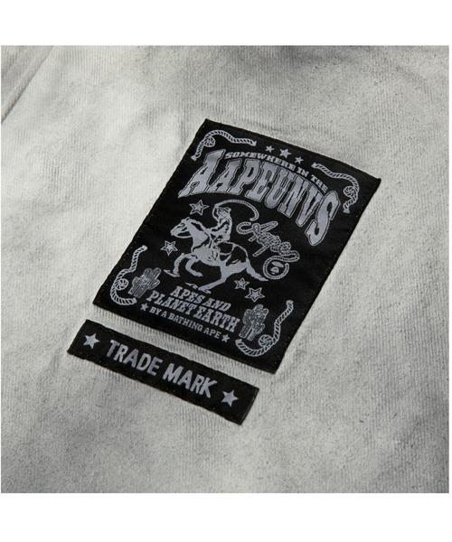 Aape デニムシャツ XL グレー AAPE BY A BATHING APE（エーエイプバイアベイシングエイプ） シャツ