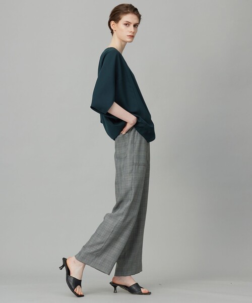 ブラウス シャツ FluidBackSatin ドルマンスリーブブラウス レディース ICB ブラウス シャツ FluidBackSatin ドルマンスリーブブラウス