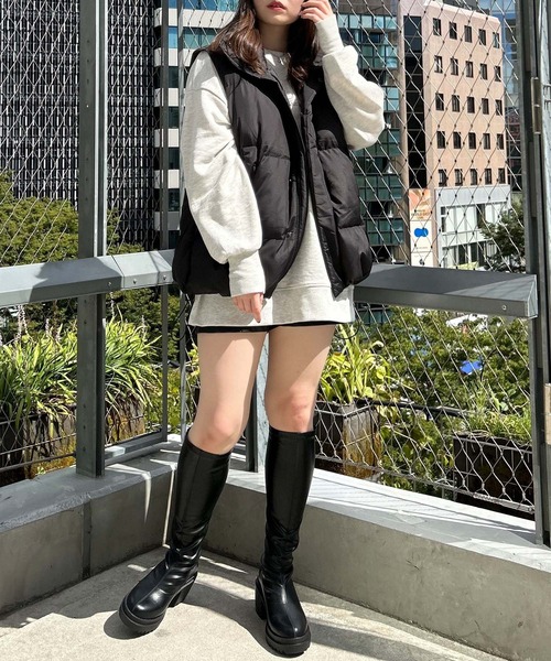 「INGNI」 ベスト M ブラック レディース