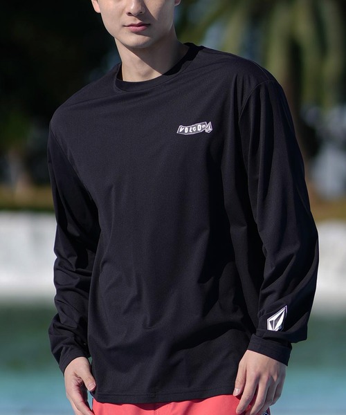 値下げ ☆ VOLCOM ラッシュガード M 長袖 BLACK 在庫セール中!!】VOLCOM ボルコム 2MM JACKET UPF 50 LONG