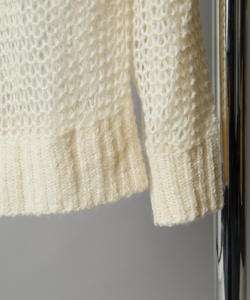 「Firsthand」 長袖ニット M オフホワイト メンズ_画像5