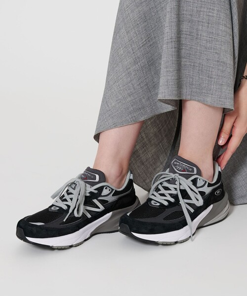 【レディース】新品未使用品 23cm Made in USA W990NV6 990シリーズ ニューバランス new balance 990 スニーカー