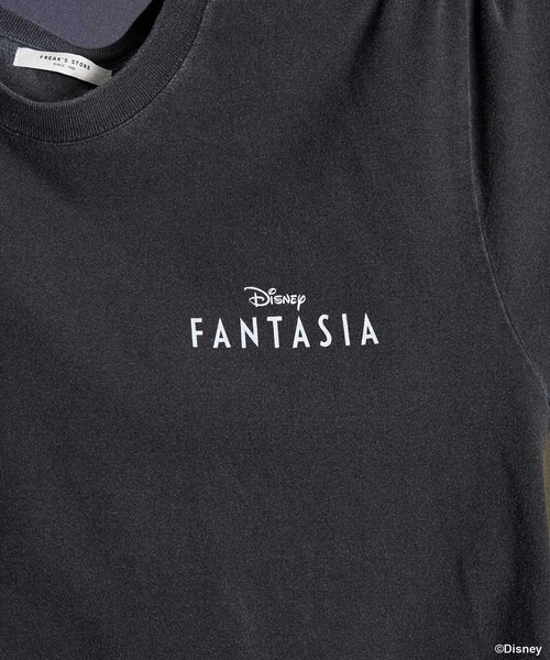 tシャツ 「DISNEY FANTASIA」 ポスターバックプリント Tシャツ/ディズニー/ファンタジア/ミッキーマウス レディース セール】【DISNEY FANTASIA】 ビッグフロント プリントTシャツ