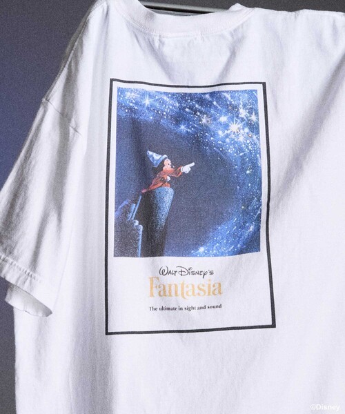 FREAK'S STORE tシャツ 「DISNEY FANTASIA」 ポスターバック