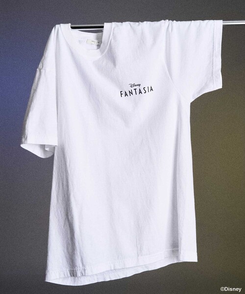 tシャツ 「DISNEY FANTASIA」 ポスターバックプリント Tシャツ/ディズニー/ファンタジア/ミッキーマウス レディース DISNEY FANTASIA】 ポスターバックプリント Tシャツ/ディズニー