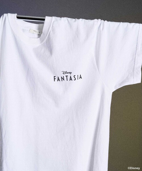 tシャツ 「DISNEY FANTASIA」 ポスターバックプリント Tシャツ/ディズニー/ファンタジア/ミッキーマウス レディース FREAK'S STORE tシャツ 「DISNEY FANTASIA」 ポスターバック