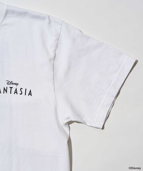 tシャツ 「DISNEY FANTASIA」 ポスターバックプリント Tシャツ/ディズニー/ファンタジア/ミッキーマウス レディース FREAK'S STORE tシャツ 「DISNEY FANTASIA」 ポスターバック