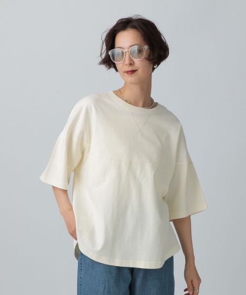 LEPSIM tシャツ バックロゴフットボールT 455617 レディース