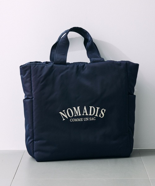 ＜NOMADIS＞SAC W トートバッグ　新品未使用 ネイビー NOMADIS＞SAC W トートバッグ 新品未使用 ネイビー - メルカリ
