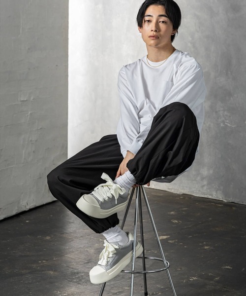 CLOSET スニーカー ファットシューレースレザースニーカー