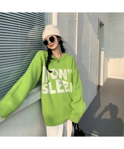 「SpRay」 長袖ニット FREE ブラック レディース_画像8