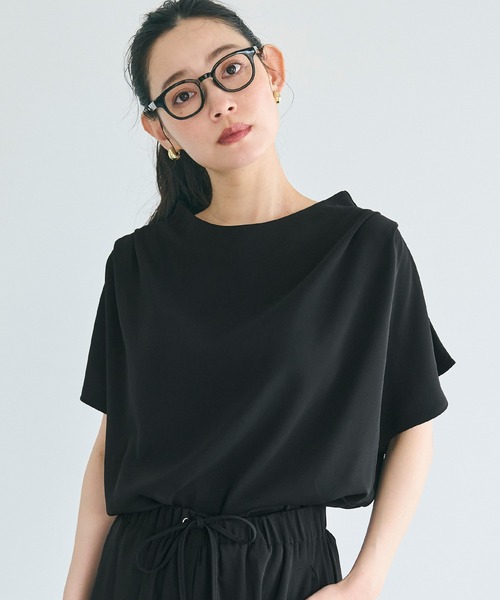 TOKUKO トップス トクコ・プルミエヴォル 長袖Tシャツ セットアップ グリーン総