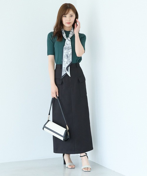 みーゆ Andemiu ニット セーター スカーフツキニット494364 レディース