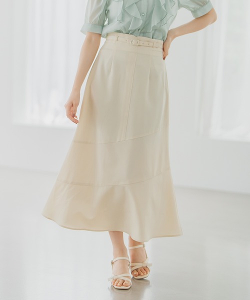 MISCH MASCH（ミッシュマッシュ） スカート アシンメトリー切替Aライン