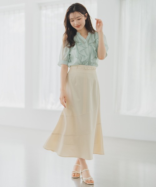 MISCH MASCH（ミッシュマッシュ） ロング スカート アシンメトリー切替
