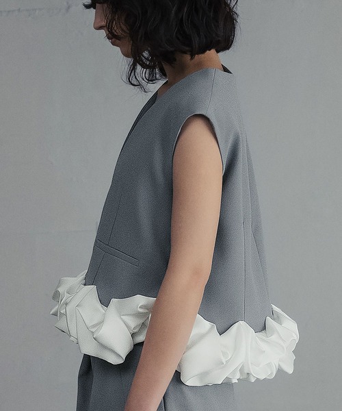 GIRL DRESS FOR NOW パンツドレス ホイップヘム セットアップ パンツ