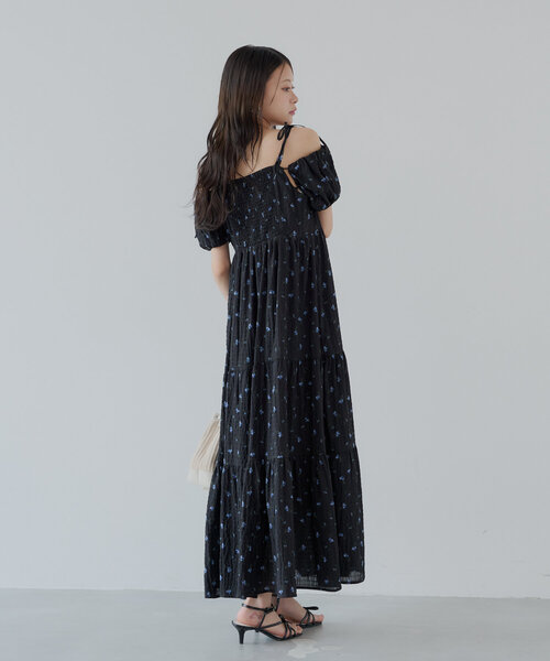 フェミニンワンピース 2WAY襟 タイトロング フラワー韓国系S4432 楽天市場】【7/20限定 20％OFFクーポン】Miniministore ウエスト