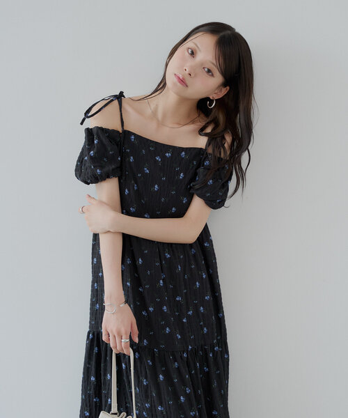 極美品❣️B.C Stock 2way ロングワンピース ニッセン ワンピース ロング マキシ レディース 吸汗速乾 UV
