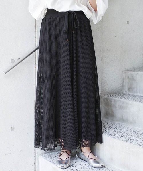 パンツ 「ARC」「SWITCH by ARCH」メッシュニットスカートライク