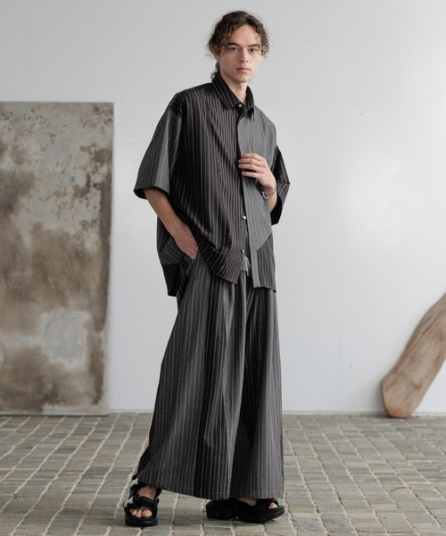 HARE（ハレ） シャツ 「一部カラーSET UP対応」サイコウチクストライプ