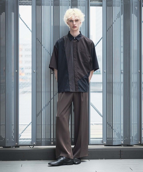 HARE（ハレ） シャツ 「一部カラーSET UP対応」サイコウチクストライプ