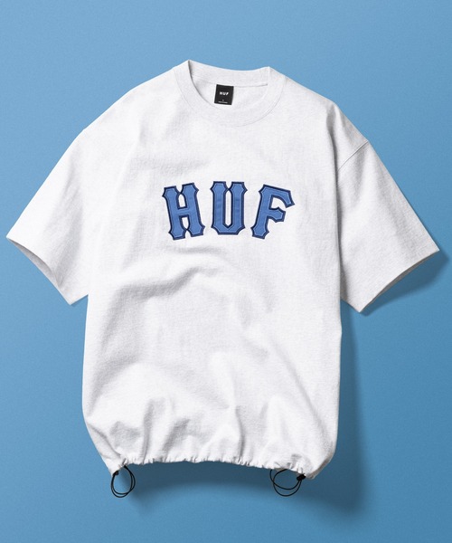 HUF tシャツ GIANT DRAWCORD CREW / クルー 半袖 トップス