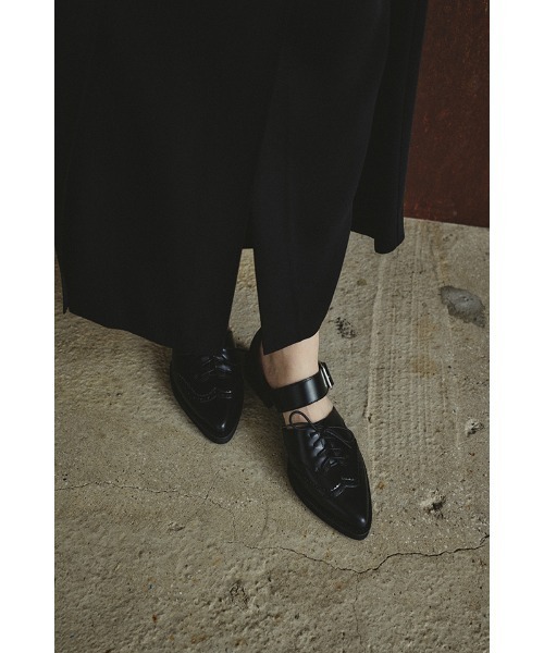 RIM.ARK パンプス Wing tip Strap shoes ウィングチップストラップ