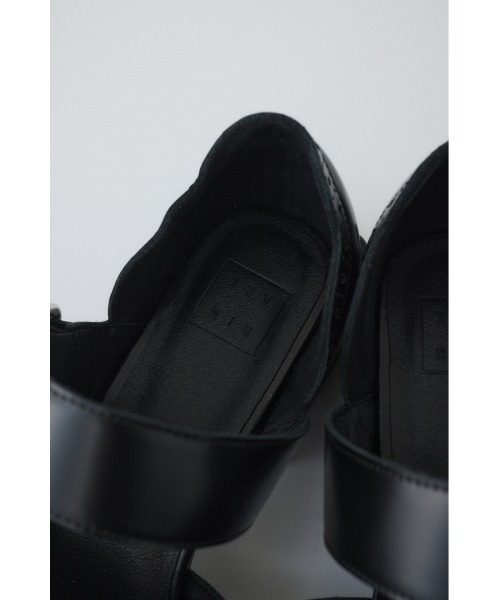 RIM.ARK パンプス Wing tip Strap shoes ウィングチップストラップ