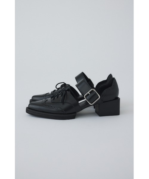 RIM.ARK パンプス Wing tip Strap shoes ウィングチップストラップ