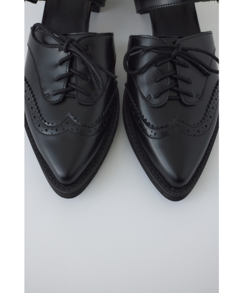 RIM.ARK パンプス Wing tip Strap shoes ウィングチップストラップ
