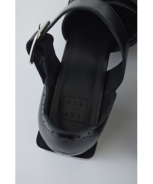 RIM.ARK パンプス Wing tip Strap shoes ウィングチップストラップ