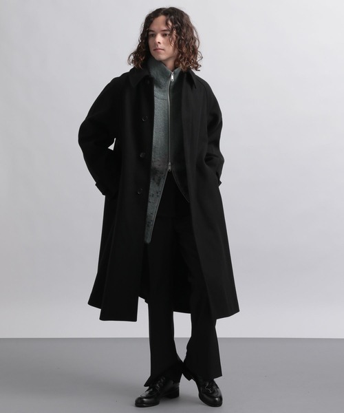 HARE（ハレ） ステンカラーコート LARGE グレー メンズ : ZOZOTOWN