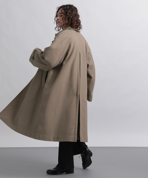 HARE（ハレ） ステンカラーコート LARGE グレー メンズ : ZOZOTOWN