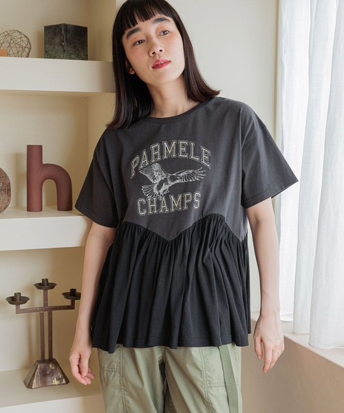 tシャツ フレアヘムプリントＴシャツ レディース | niko and… | 11