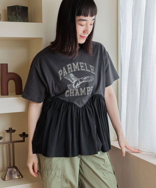 tシャツ フレアヘムプリントＴシャツ レディース | niko and… | 10