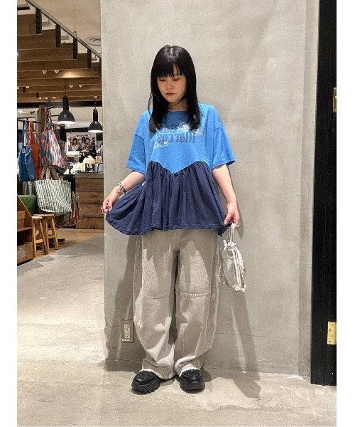 tシャツ フレアヘムプリントＴシャツ レディース | niko and… | 19