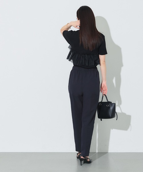 coca（コカ） スラックス パンツ ＼再入荷／ サッカーテーパードパンツ