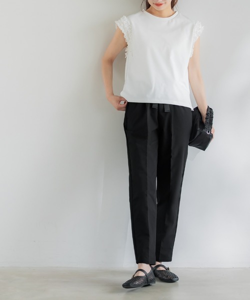 coca（コカ） スラックス パンツ ＼再入荷／ サッカーテーパードパンツ