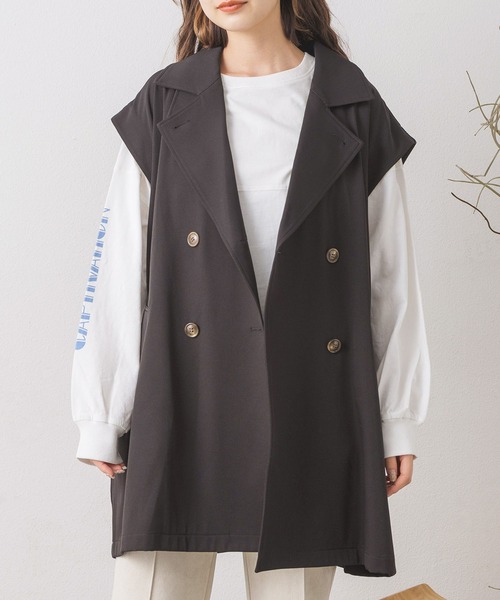 「RETRO GIRL」 コート FREE ベージュ レディース_画像3